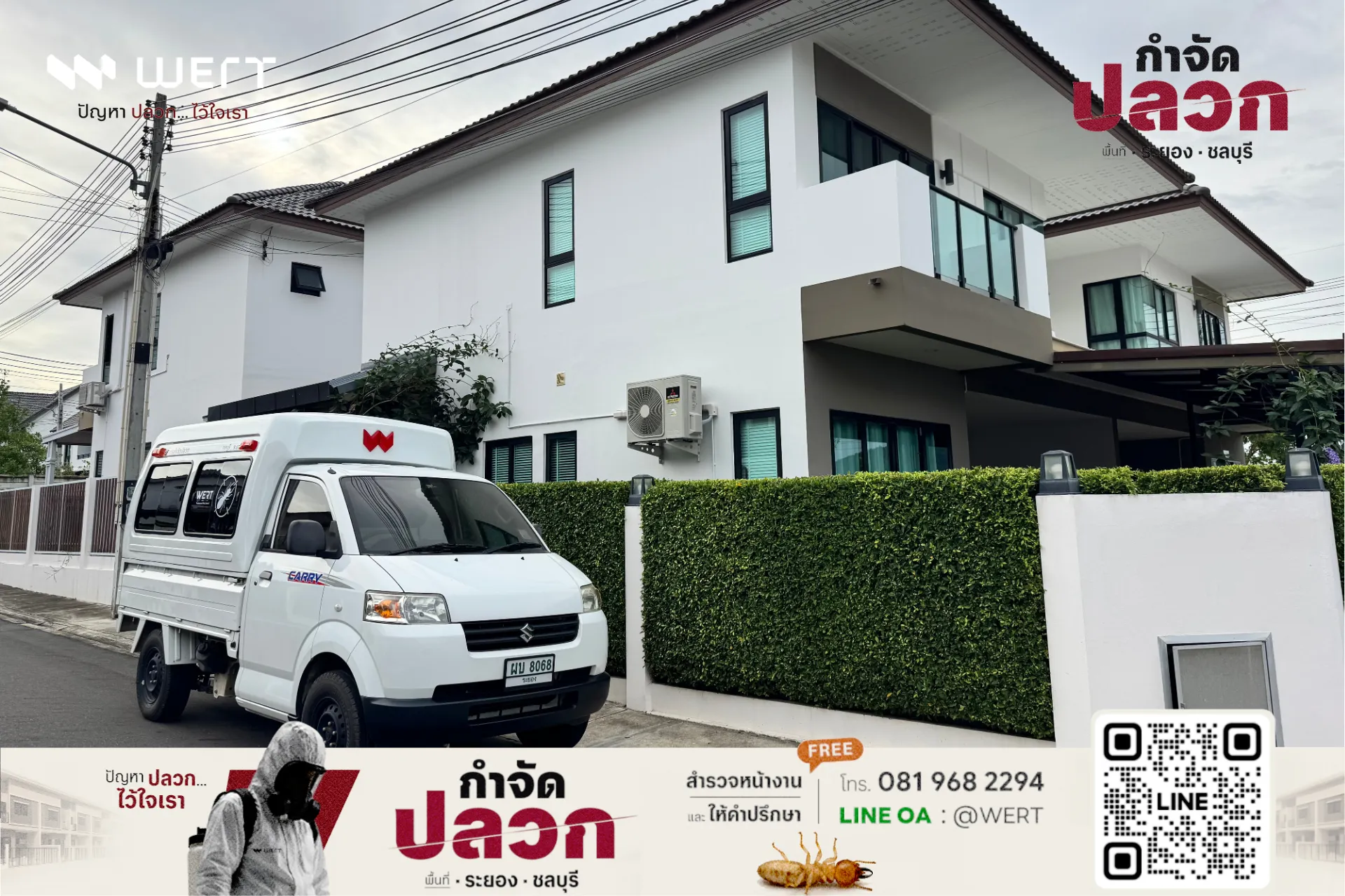 Termite control · soil treatment in Ban Chang, Rayong