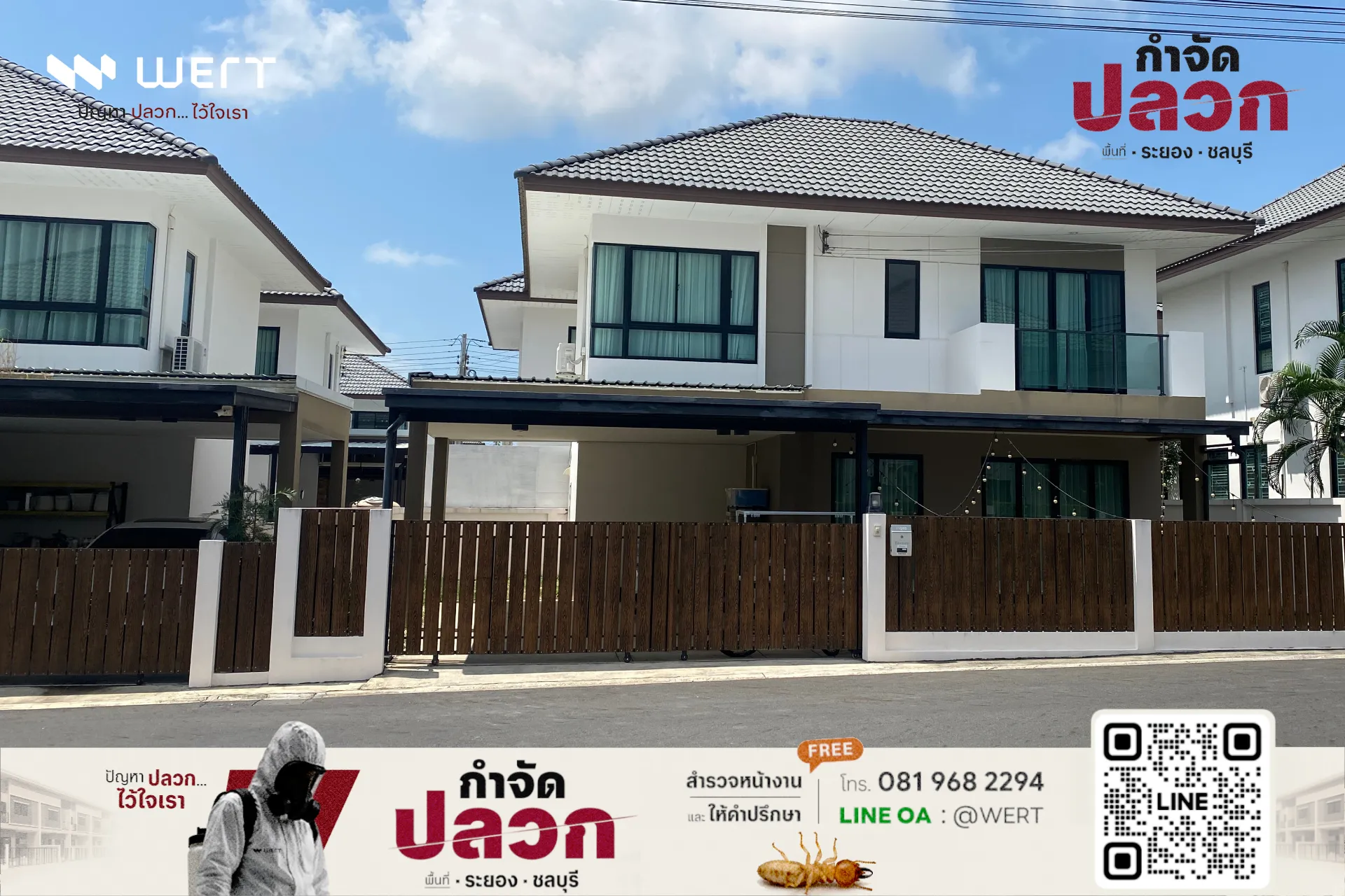 Termite control · soil treatment in Ban Chang, Rayong