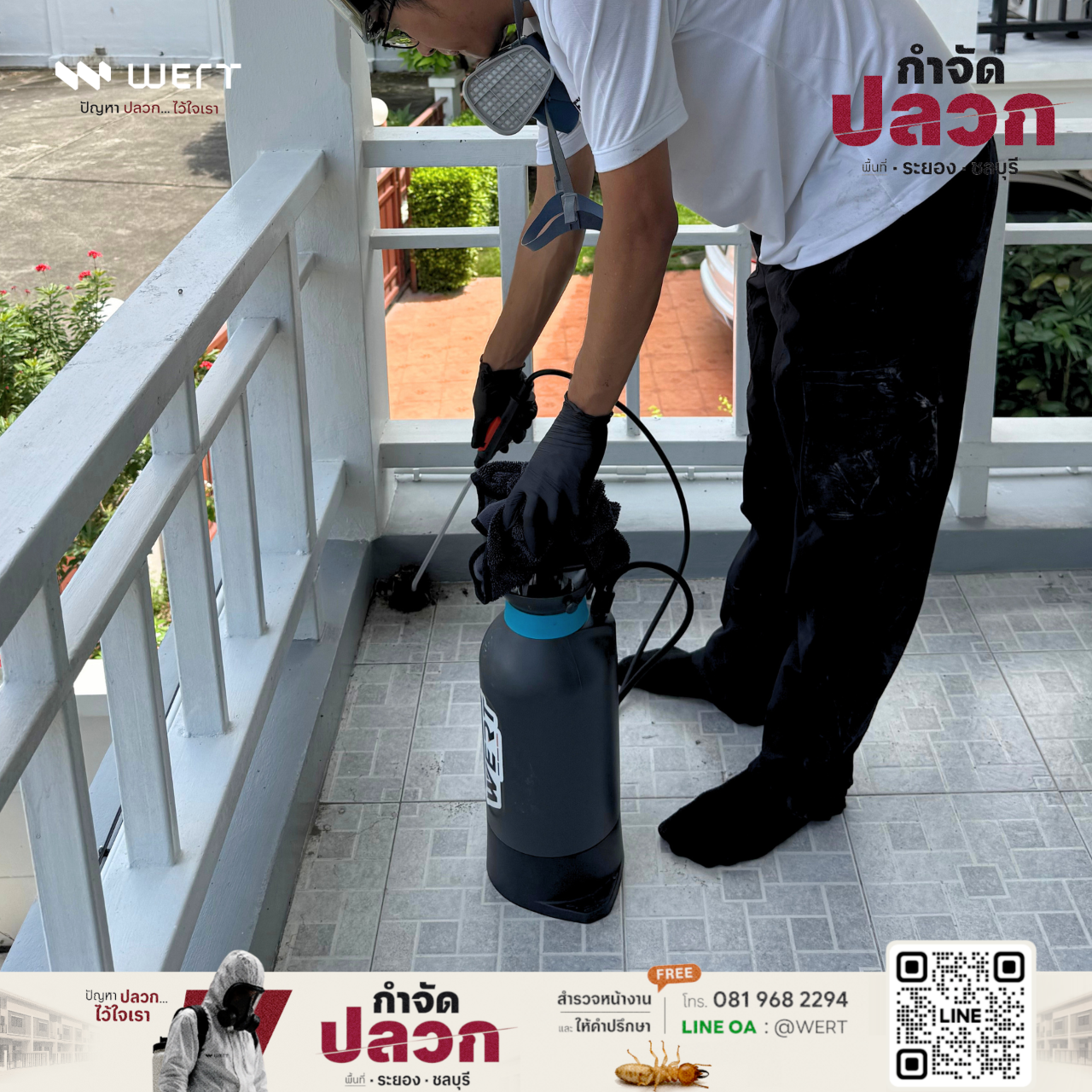 ฉีดสเปรย์กำจัดปลวกภายในบ้าน ครั้งที่ 1 รูปที่ 4